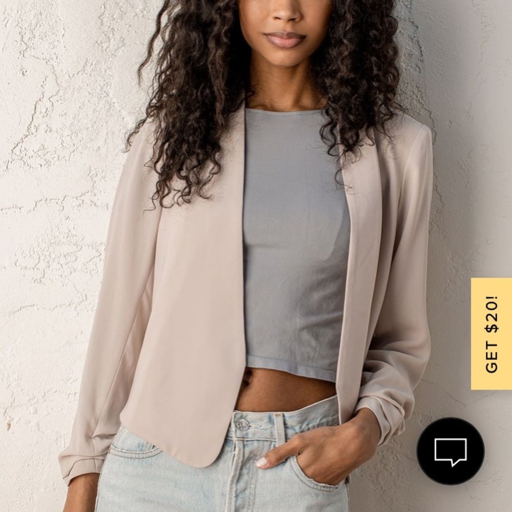 LuLus Blazer Brand New